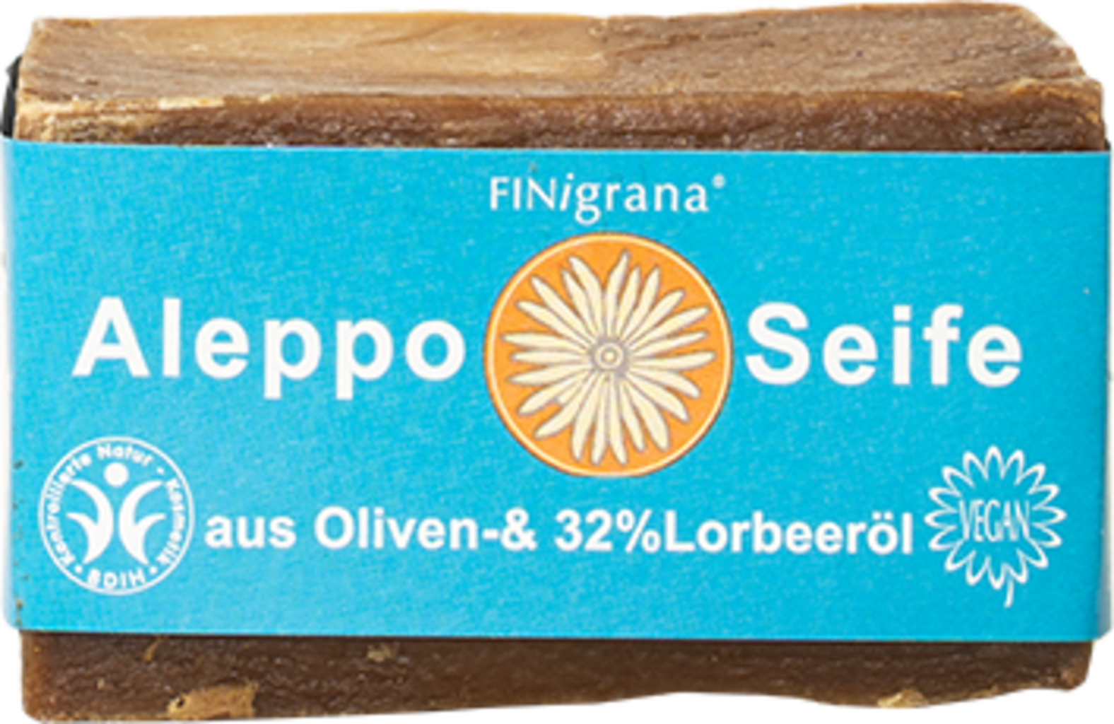 FINigrana® Bio & Naturkosmetik Aleppo Soap with 32 % Laurel Oil - 165 g