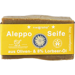 Jabón de Alepo con 8 % de aceite de laurel - 180 g