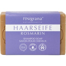 FINigrana® ekologisk & naturlig kosmetika Aleppo hårtvål rosmarin - 100 g