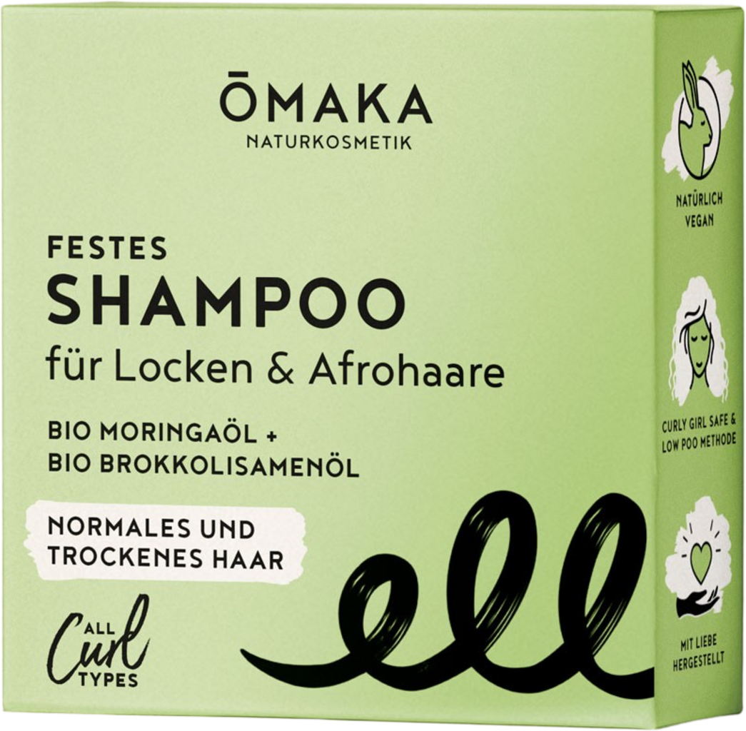 Ō5 Festes Shampoo Bio-Moringaöl + Bio-Brokkolisamenöl
