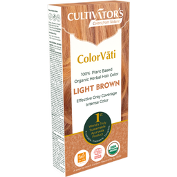 ColorVãti Colorant organique pour cheveux à base de plantes - 06 Light Brown - 100 g