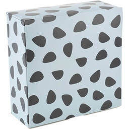 Avril Empty Box - Large - Blue Pebble