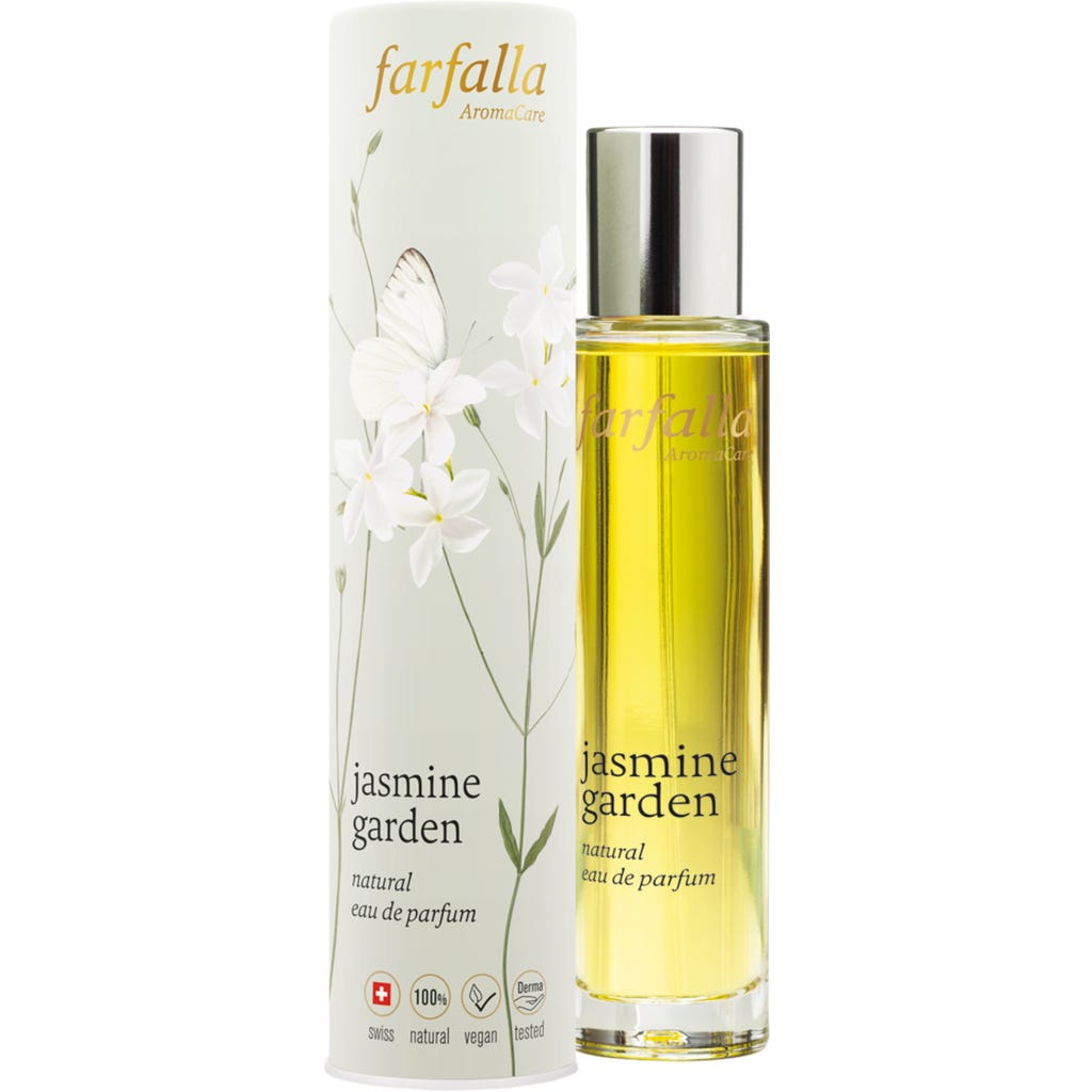 farfalla Jasmine Garden Natural Eau de Parfum, 50 ml - Ecco Verde