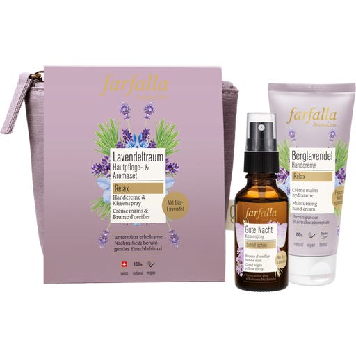 farfalla Hautpflege- & Aromaset Lavendeltraum