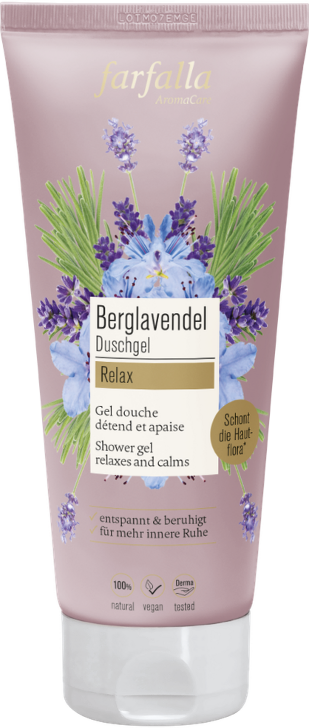 Wild Mountain Lavender Relax beautifully relaxed Shower Gel, 200 ml