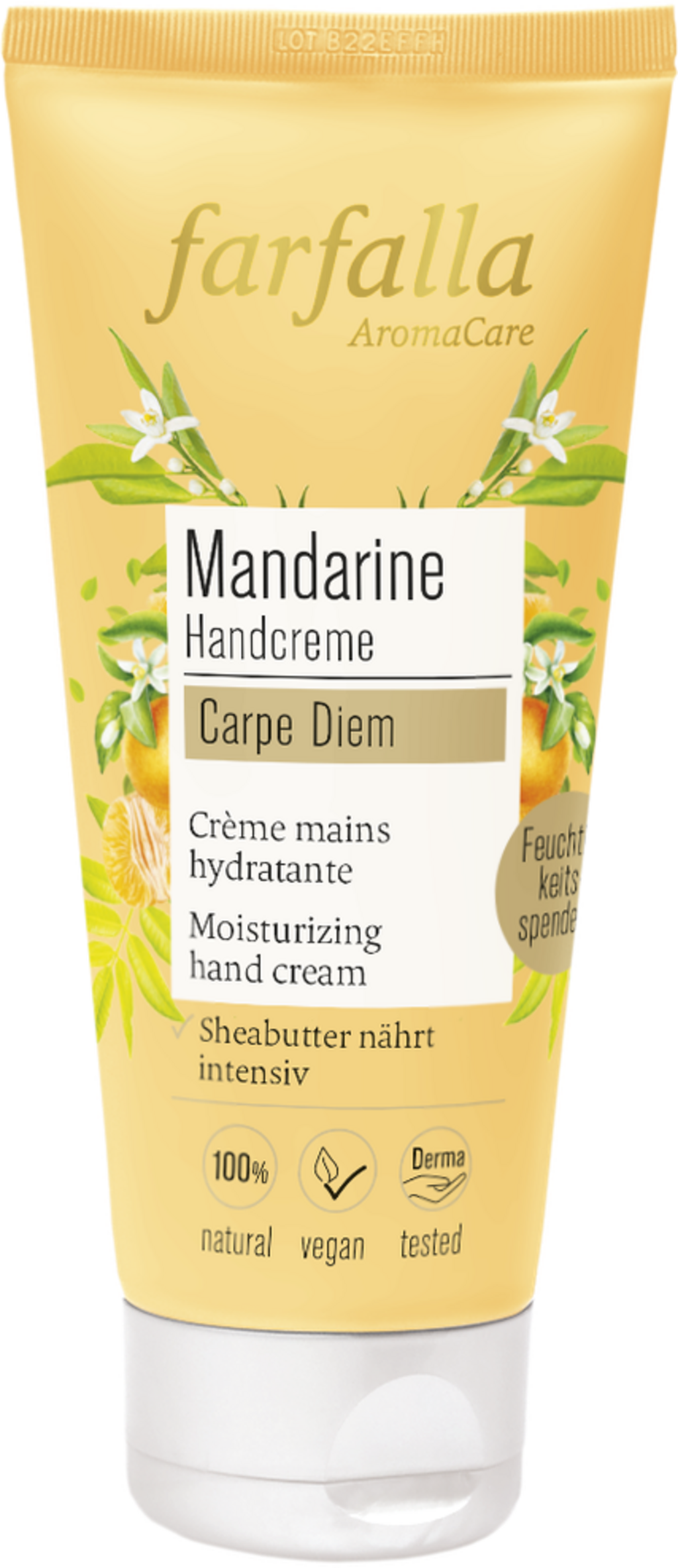 Carpe Diem Crema Mani Idratante al Mandarino