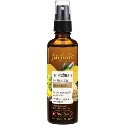 farfalla Lebensfreude Bio-Raumspray Bergamotte - 75 ml