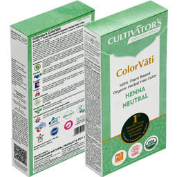 ColorVãti Organic Herbal Hair Color - Henné neutre - 100 g