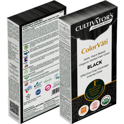 ColorVãti Organic Herbal Hair Colour - 17 Black - 100 g