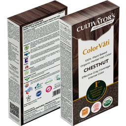 ColorVãti Tinte Orgánico a Base de Plantas - 15 Castaño - 100 g