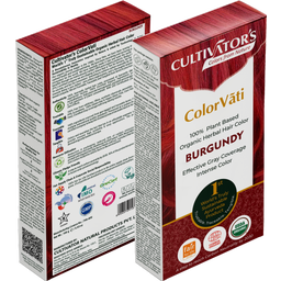 ColorVãti Organic Herbal Hair Color - 12 Burgundy - 100 g