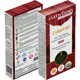 ColorVãti Organic Herbal Hair Colour - 10 Red - 100 g