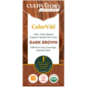 ColorVãti Organic Herbal Hair Color - 08 Dark Brown - 100 g