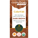 ColorVãti Tinta per Capelli Biologica alle Erbe - 08 Castano Scuro