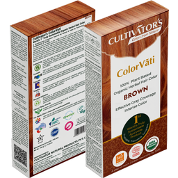 ColorVãti Organic Herbal Hair Colour - 07 Brown - 100 g