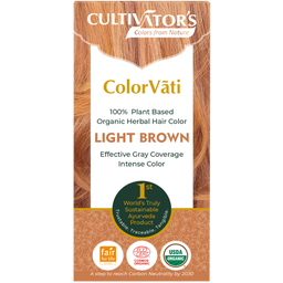 ColorVãti Colorant organique pour cheveux à base de plantes - 06 Light Brown - 100 g