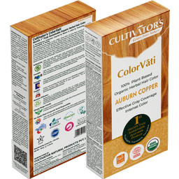 ColorVãti Organic Herbal Hair Colour - 05 Auburn Copper - 100 g