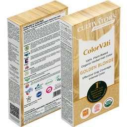 ColorVãti Organic Herbal Hair Color - 01 Golden Blonde - 100 g