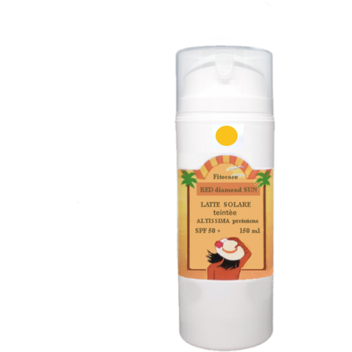 Fitocose RED DIAMOND Sun Tinted Sun Milk SPF 50 - 150 ml