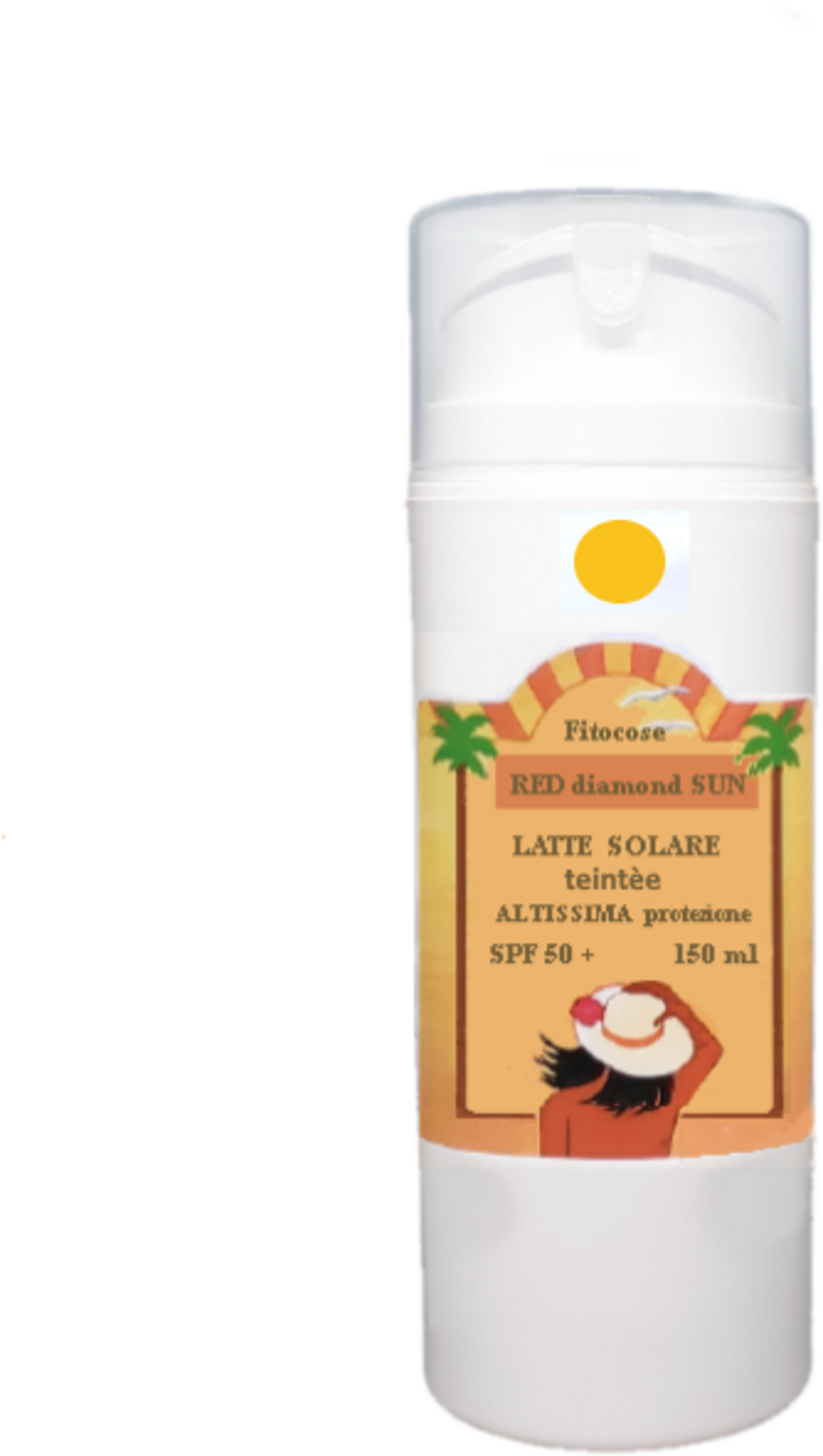 RED DIAMOND Sun Latte Solare Colorato SPF 50