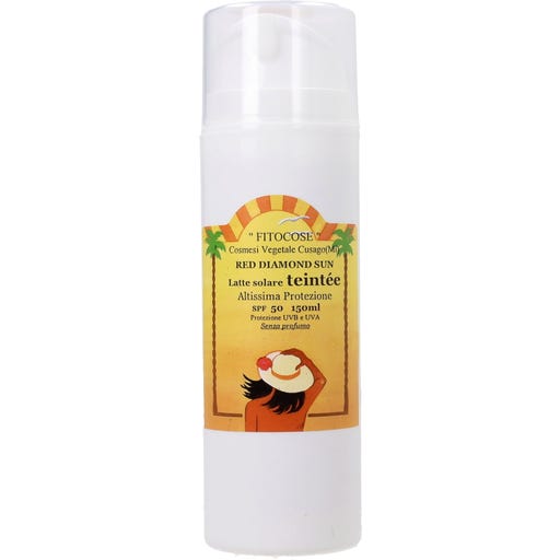 RED DIAMOND Sun Latte Solare Colorato SPF 50 - 150 ml