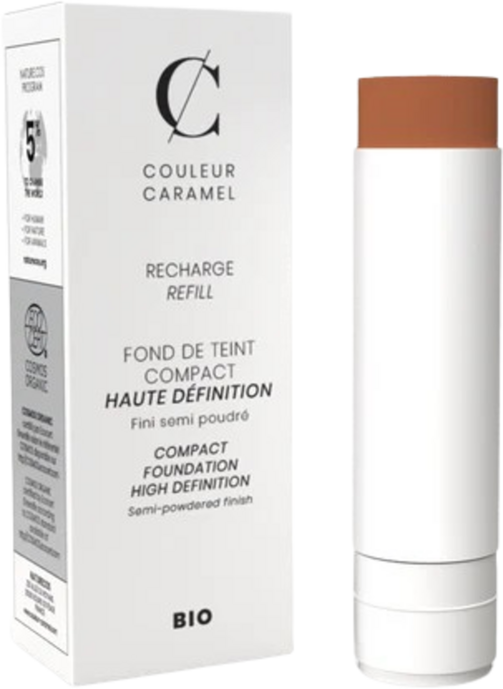 High Definition Foundation Cream Stick Refill, n°15 Dark beige