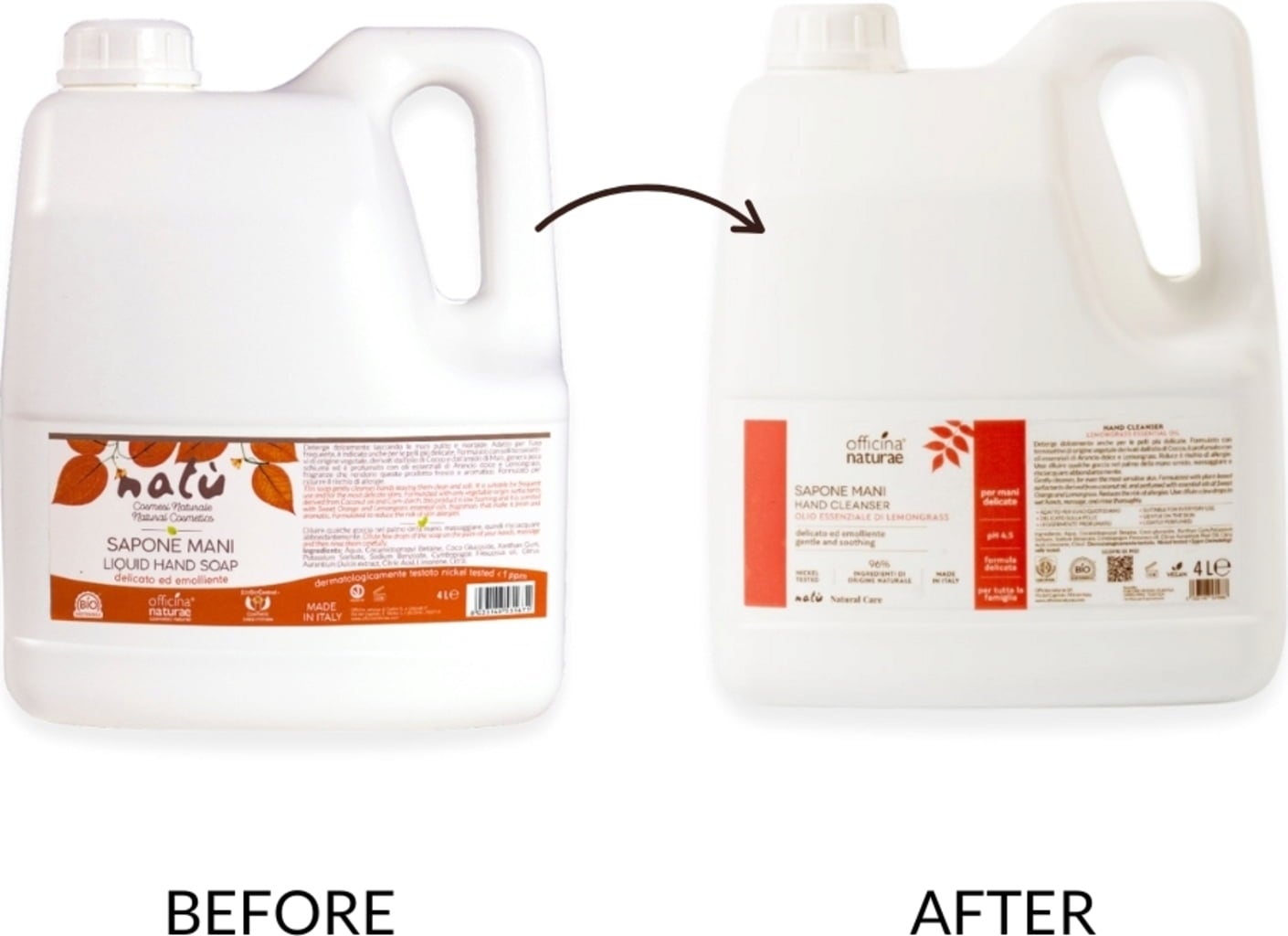 Officina Naturae Savon Liquide - 4 L