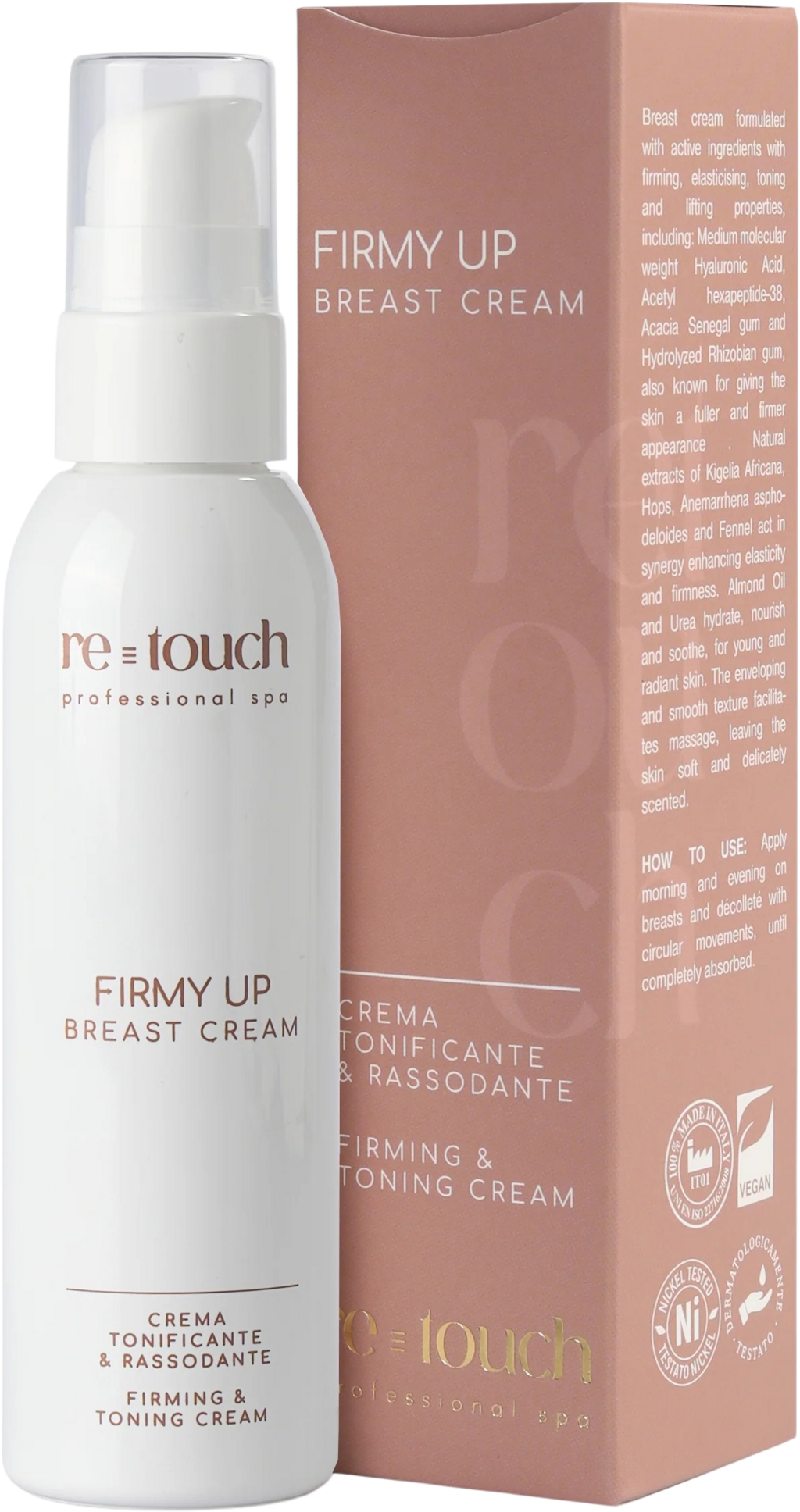 Eterea Cosmesi Naturale Crema seno Firmy Up Re-Touch - 150 ml