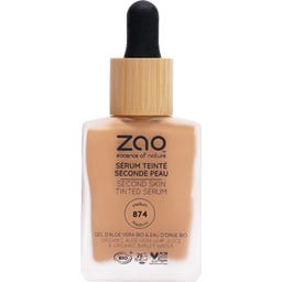 Zao Second Skin Tinted Serum - 874 Medium