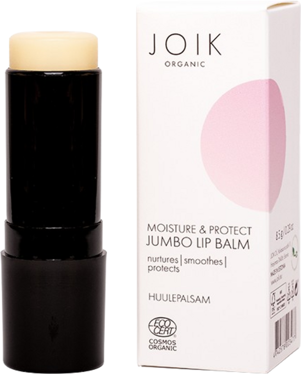 JOIK Organic Moisture & Protect Jumbo Lip Balm - 8,50 g