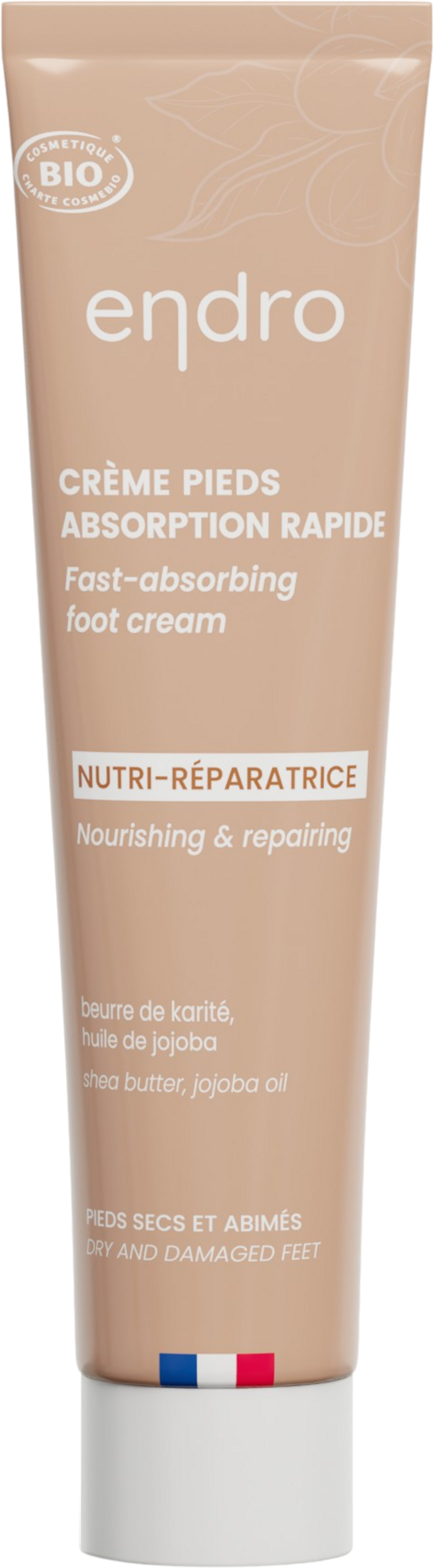 endro cosmétiques Crème Pieds Nutri-Réparatrice - 75 ml