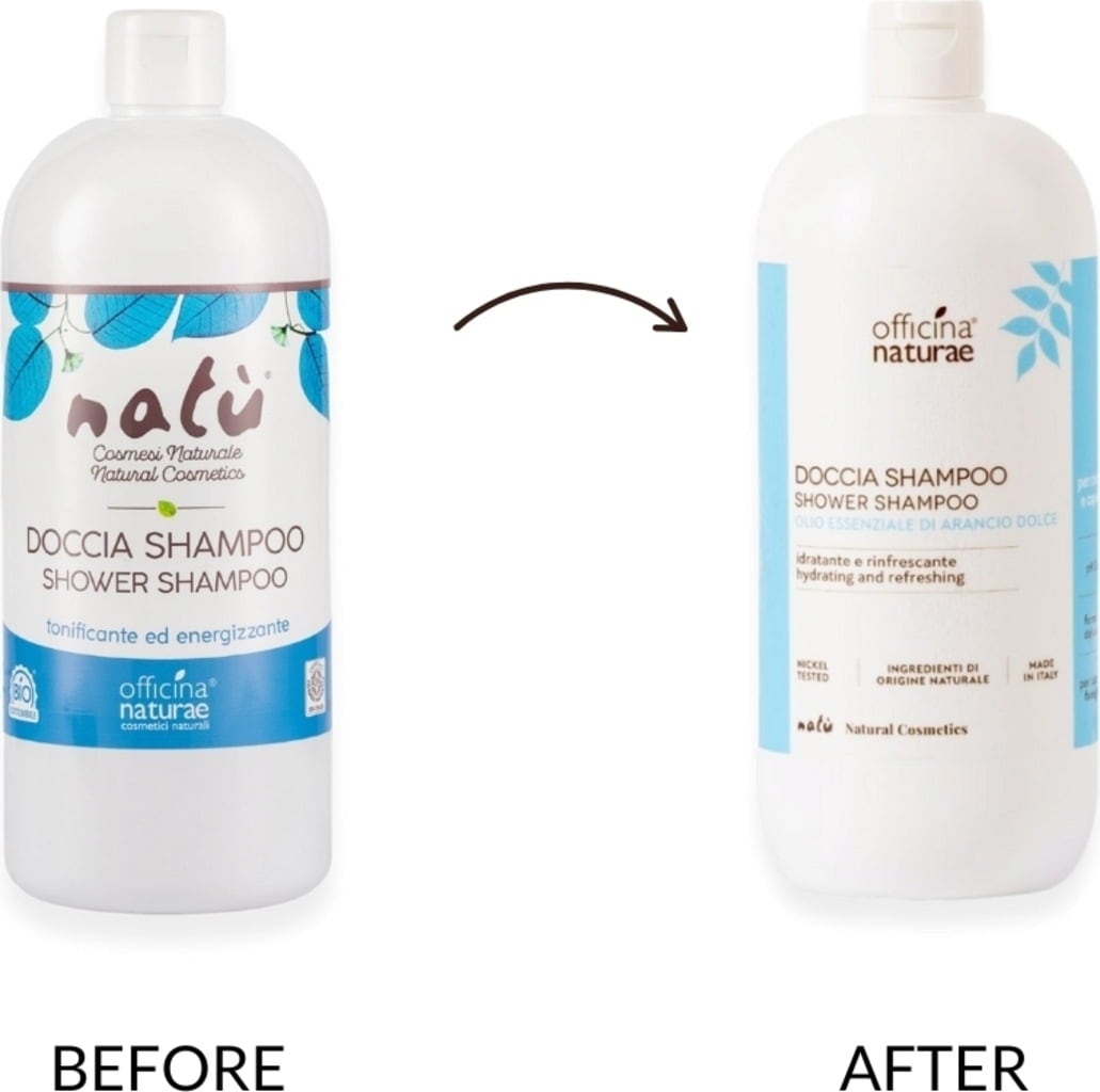 Officina Naturae 2in1 Shower & Shampoo - 1 l