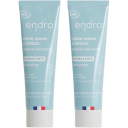 endro cosmétiques Fuktighetsgivende hånd- og neglekrem - 2 x 50 ml