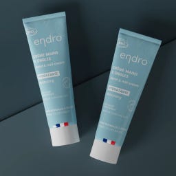 endro cosmétiques Fuktighetsgivende hånd- og neglekrem - 2 x 50 ml