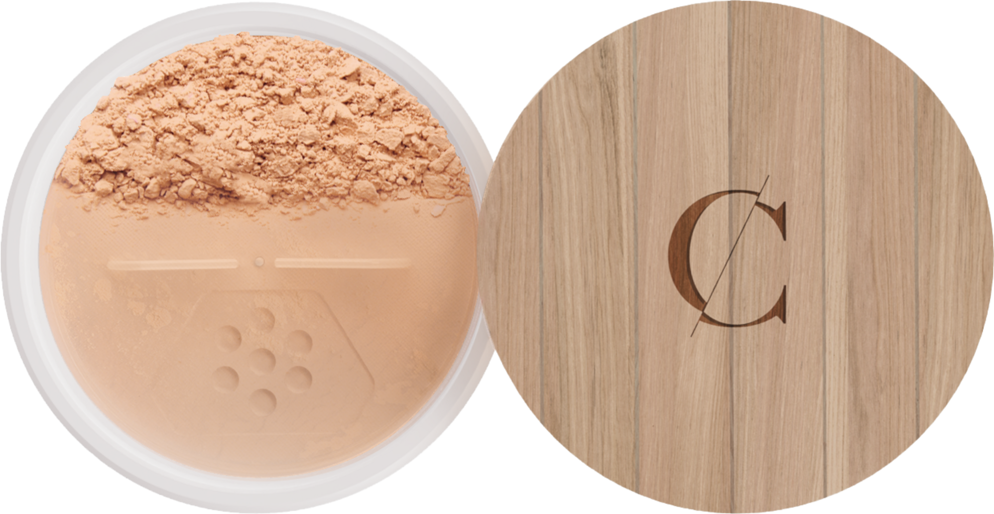 Couleur Caramel Foundation Powder Set - 21 Light Beige Pack