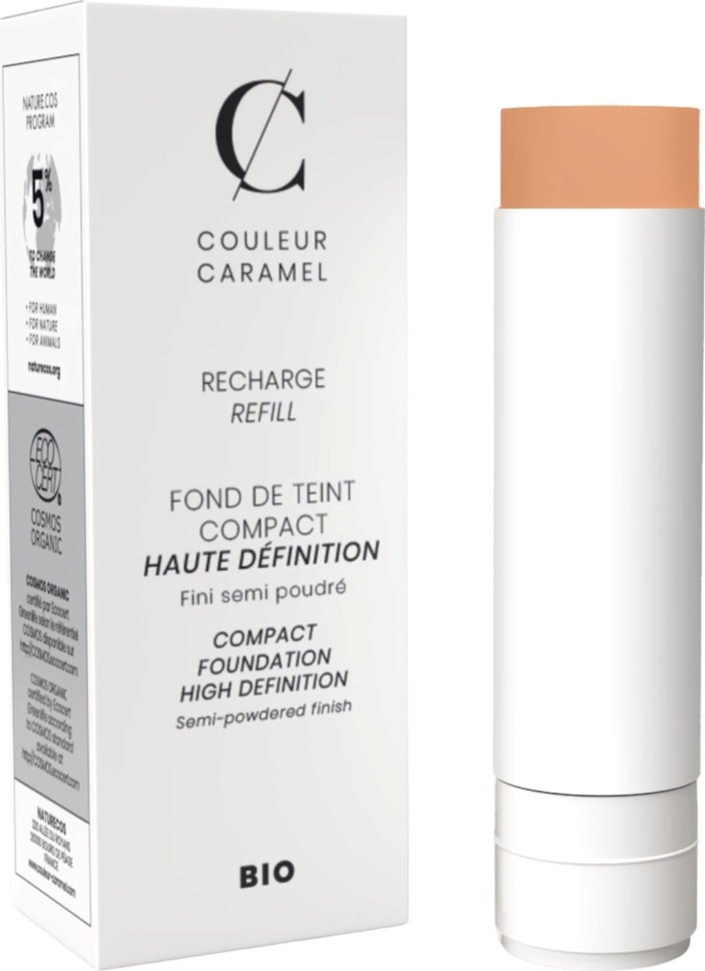 High Definition Foundation Cream Stick Refill, n°12 Light beige