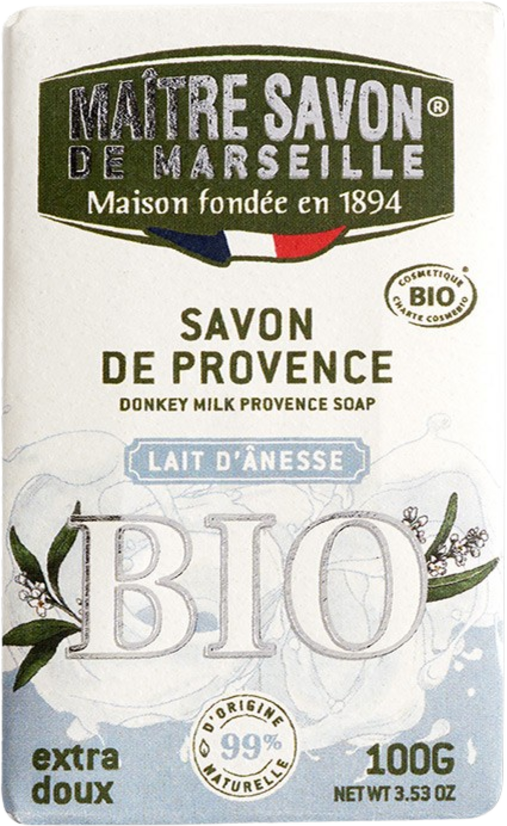 Maître Savon Sapone di Provenza - Donkey Milk