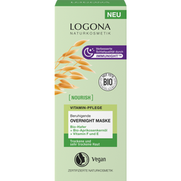 LOGONA [nourish] pomirjujoča maska za čez noč - 50 ml