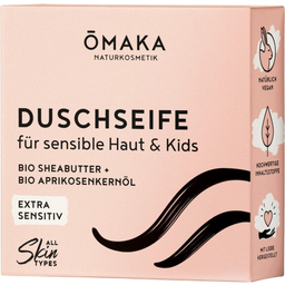 ŌMAKA Naturkosmetik Mydło pod prysznic Extra Sensitive