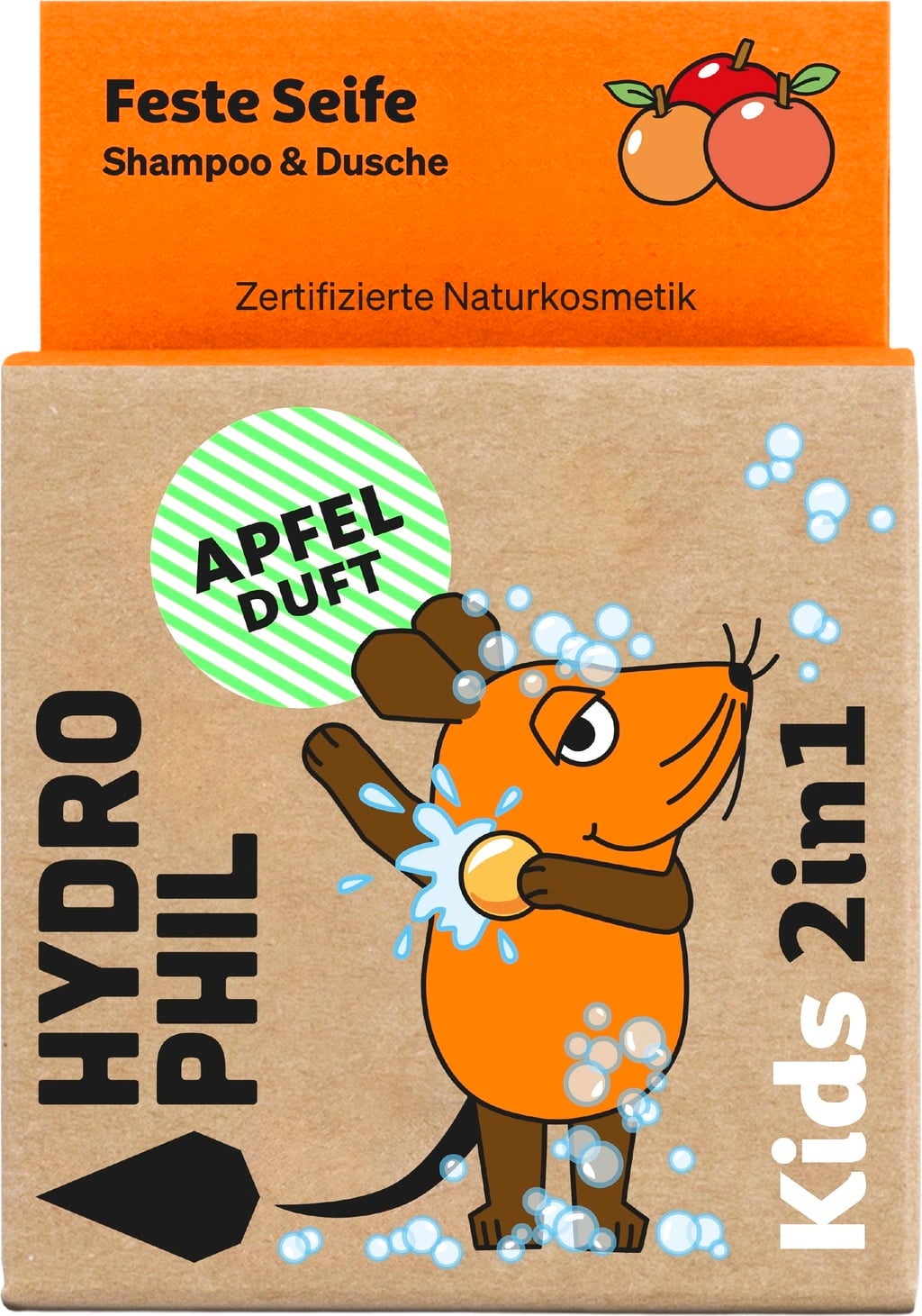 Kids 2in1 Festes Shampoo & Dusche 
