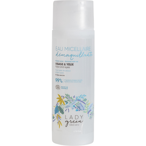 Lady Green Eau Micellaire Démaquillante - 200 ml