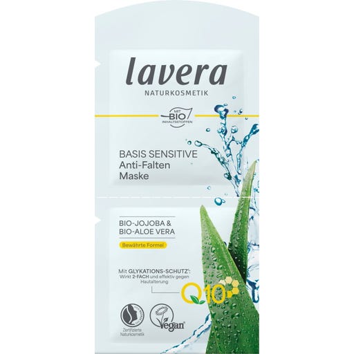 lavera basis sensitiv - Maschera Antirughe Q10 - 10 ml