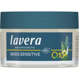 Lavera Basis Sensitiv Anti-Aging Nachtcreme Q10
