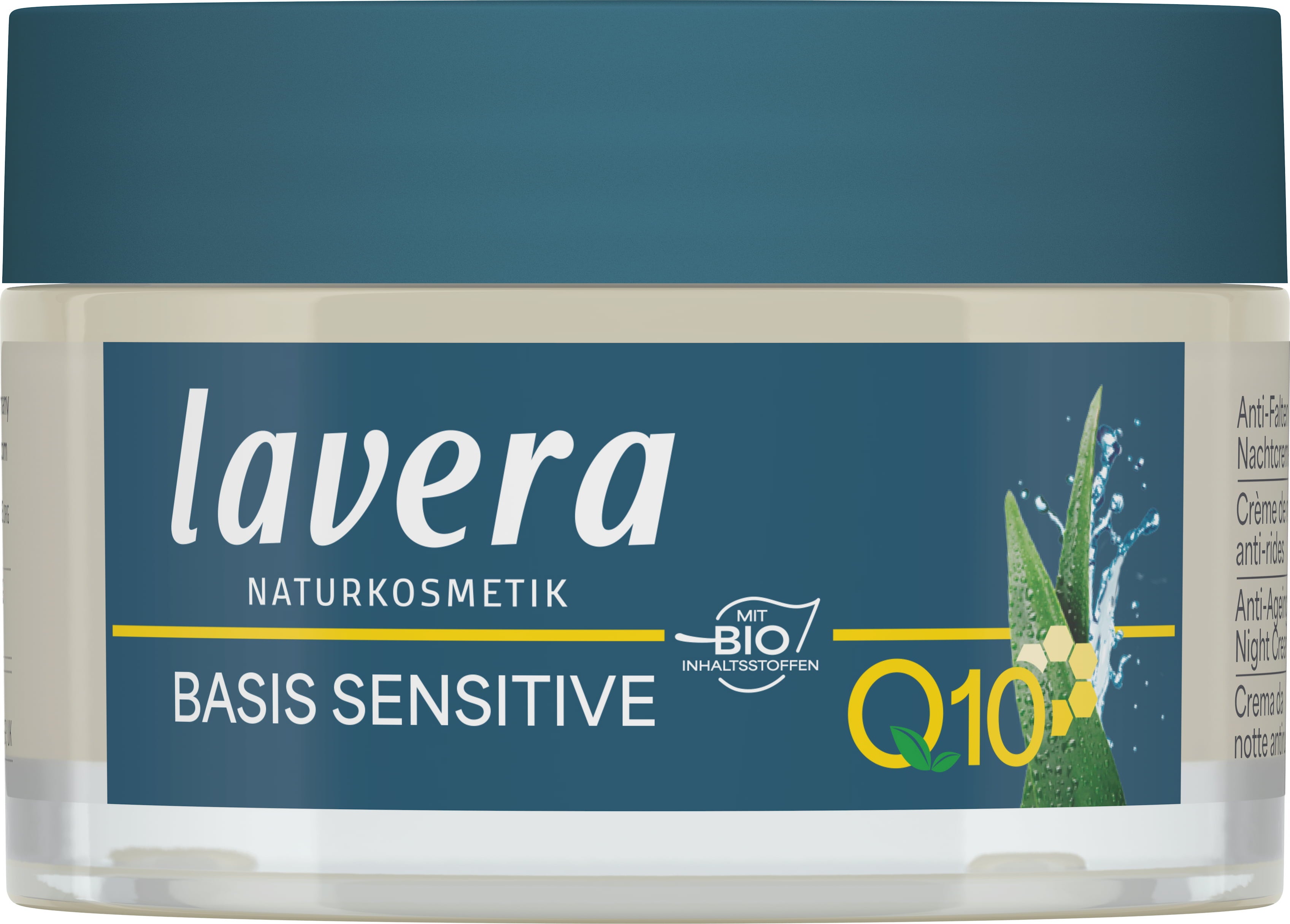 Basis Sensitiv Anti-Falten Nachtcreme Q10 - 50 ml