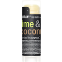 HURRAW! Lime & Coconut Lip Balm - 4,80 g