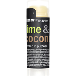 HURRAW! Lime & Coconut Lip Balm - 4,80 g