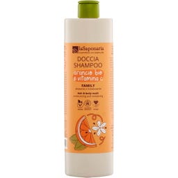 Family 2-in-1 Organic Orange & Vitamin C Shampoo & Shower Gel - 500 мл
