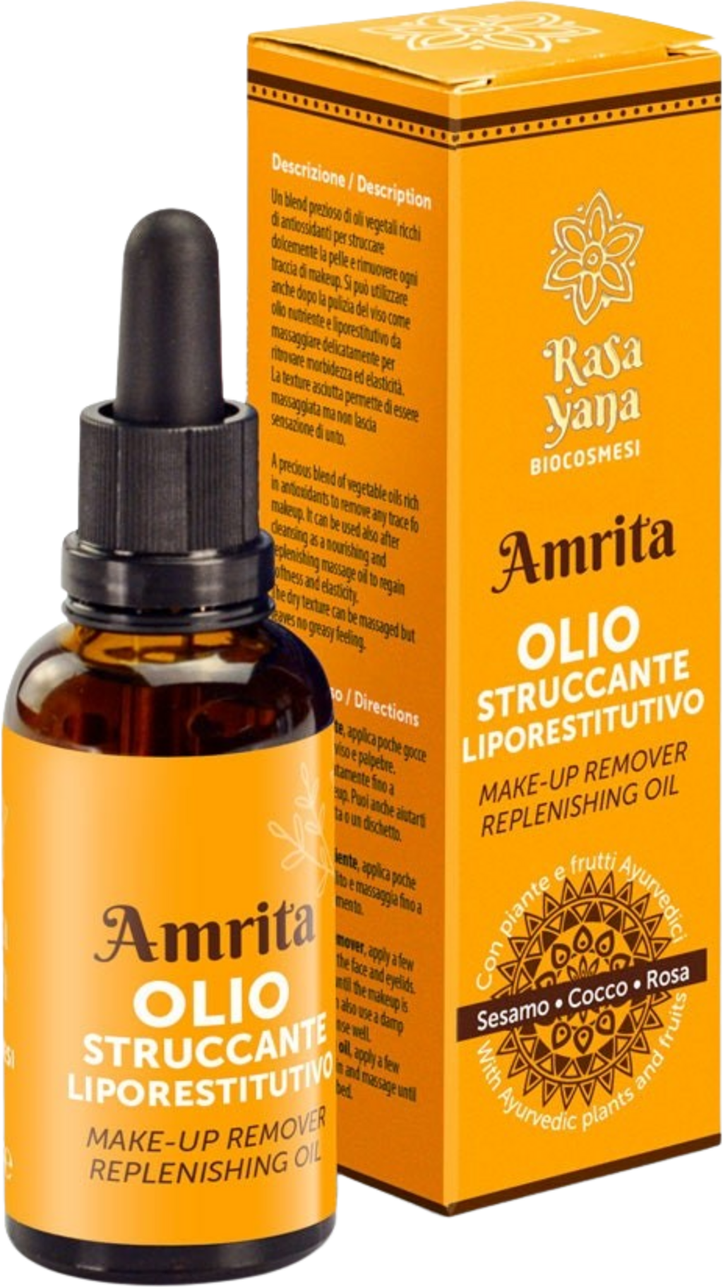 Rasayana AMRITA Make-up Remover Replenishing Oil