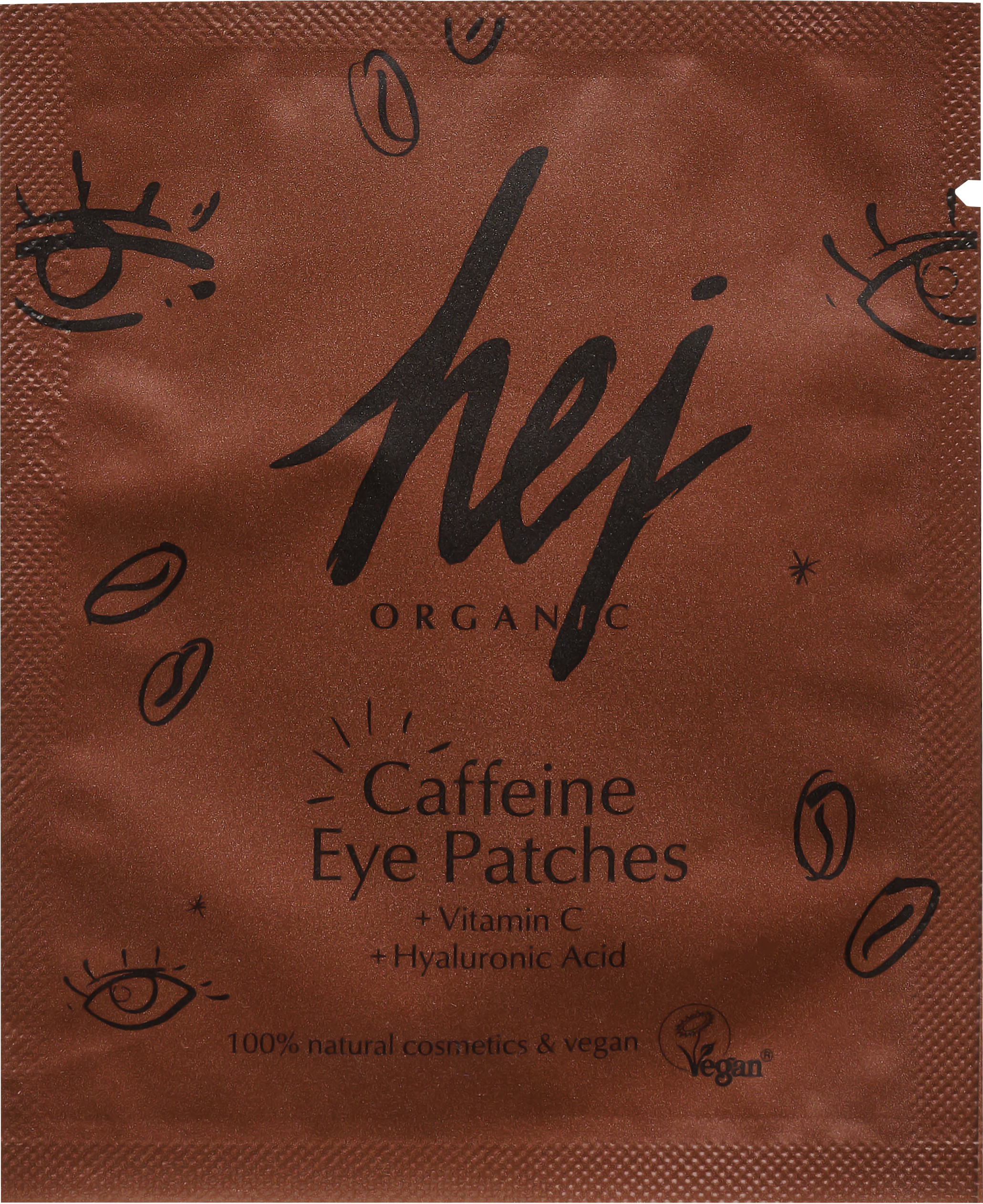 HEJ ORGANIC Caffeine Eye Patches