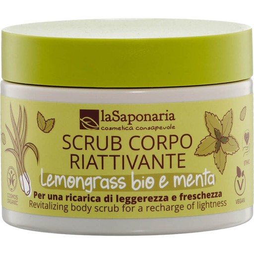 La Saponaria Lemongrass & Minze Körperpeeling - 250 g
